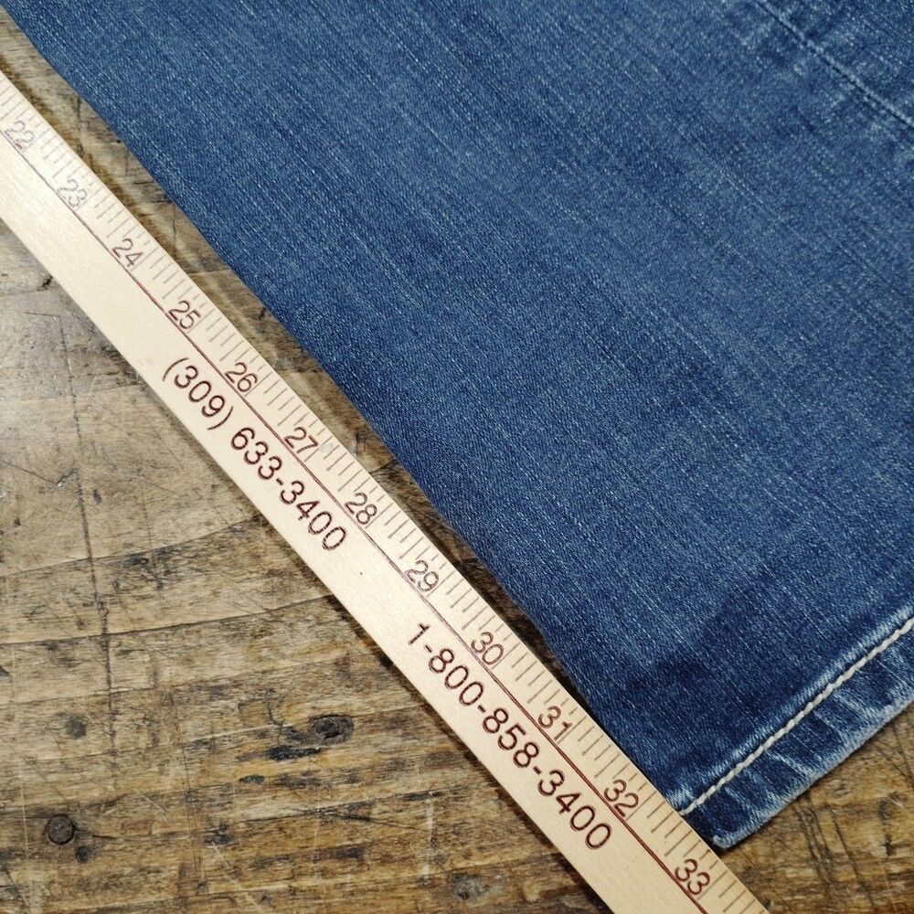 BKE Culture Women’s Jeans 29 x 33 1/2 Bootcut Low Rise Stretch Distressed - Picture 9 of 11